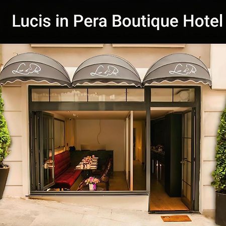 Lucis In Pera Boutique Hotel Istanbul Bagian luar foto